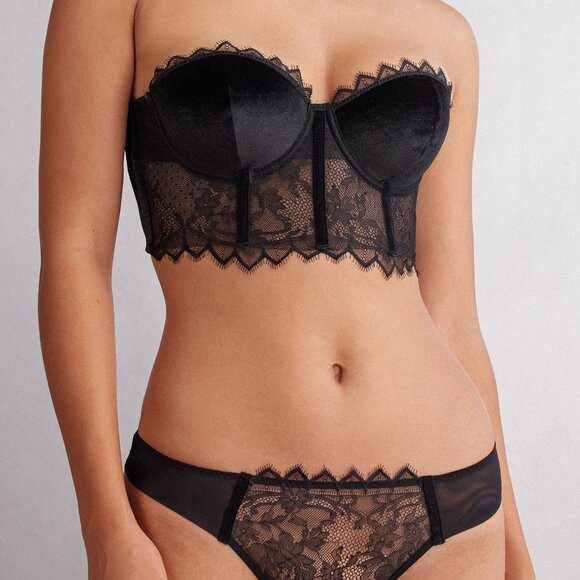 Intimissimi Intriguing Beauty Giada Bandeau Bustier Size 36 B - Picture 2 of 13